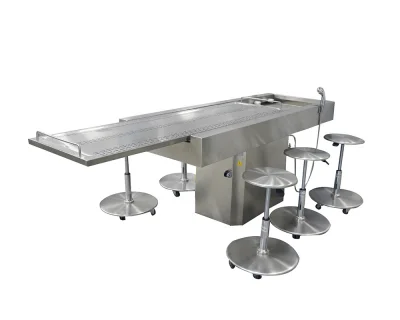 Table de dissection (système à rouleaux)