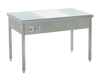 Linen Folding Table with Light