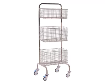 Trolley with 3 Baskets