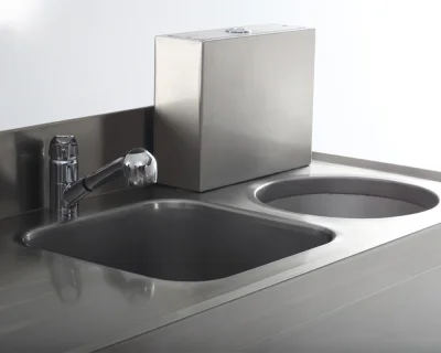 Liquid Waste Disposal Sink with Cistern