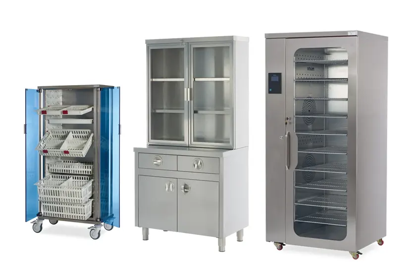 Stainless Steel Medical Cabinets